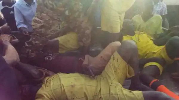 Truck Conveying Ugandan Prisoners Involved In Fatal Accident, Many Feared Dead. Photos